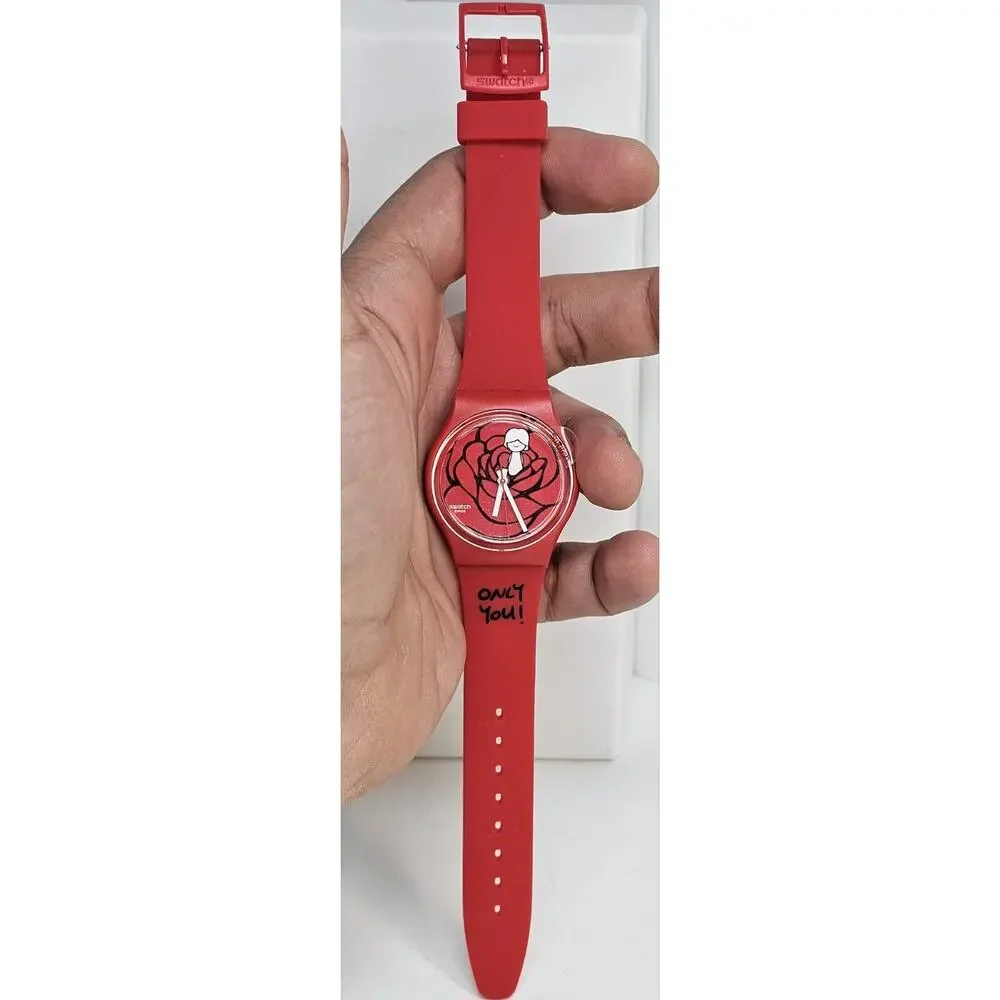 Swatch Red Watch Ref SZ5013 
